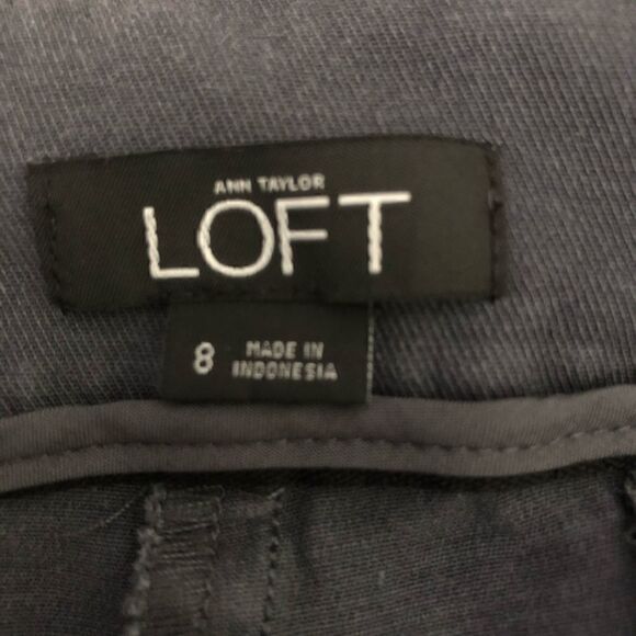 LOFT Sailor Style Cropped Pants - Picture 6 of 10